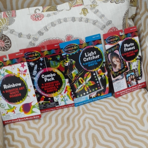 Melissa & Doug Other - Scratch Art (set of 4)